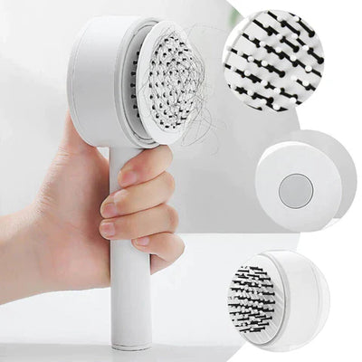 PureBrush™ | Die #1 Haarbürste, die immer sauber bleibt!