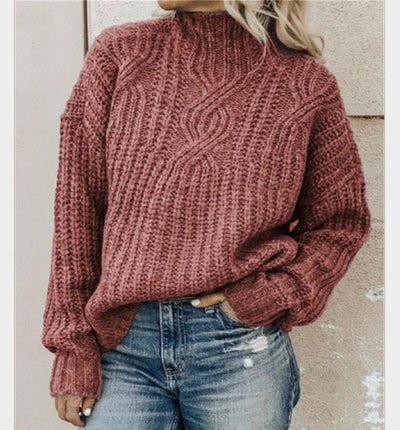 Amanda™ - Übergröße Rollkragenpullover (50% RABATT)