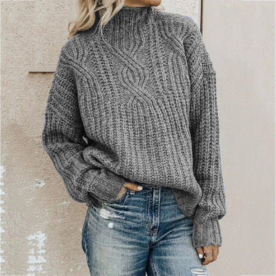 Amanda™ - Übergröße Rollkragenpullover (50% RABATT)