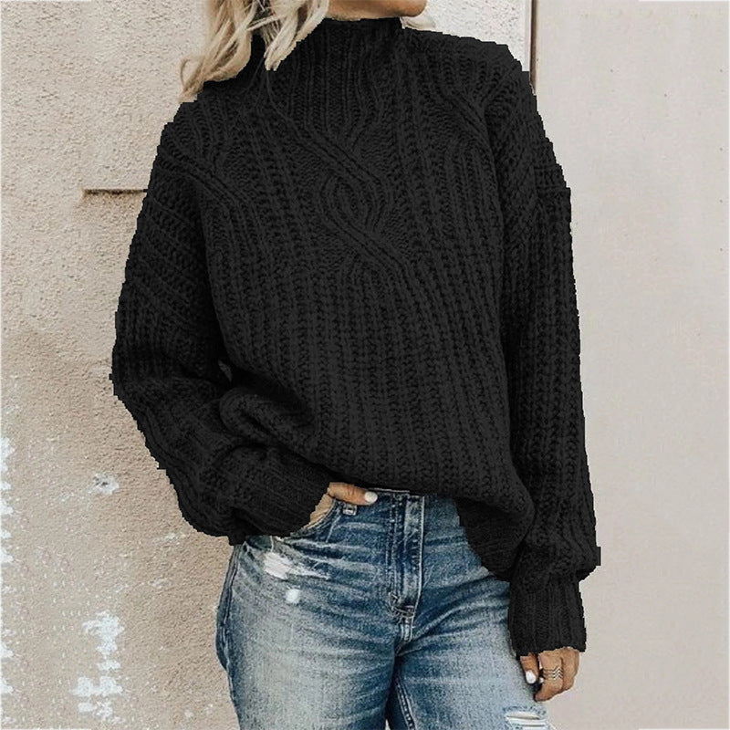 Amanda™ - Übergröße Rollkragenpullover (50% RABATT)