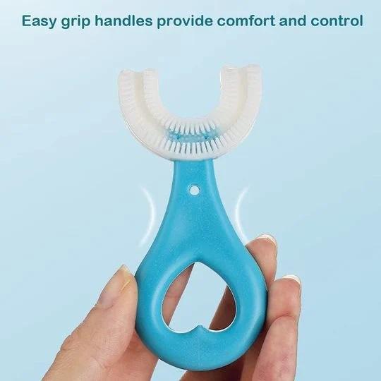 360° U-förmige Kinderzahnbürste (1+1 GRATIS)