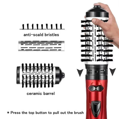 Frances™ - Ionen-Heißluft-Stylingbürste für müheloses Haarstyling (50% RABATT)