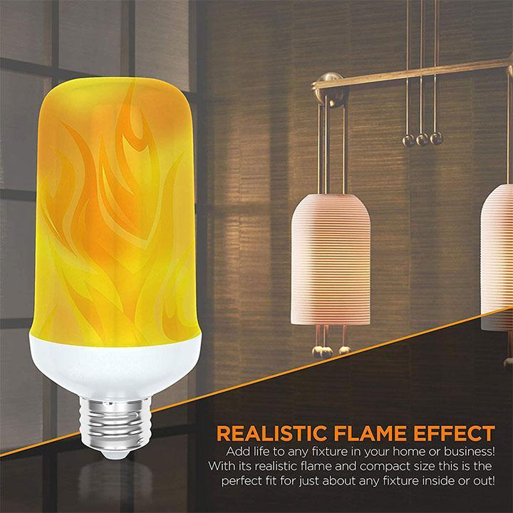 GlowBlaze™ - LED-Glühbirne mit Flammeneffekt zur Erzeugung von Atmosphäre (50 % RABATT)