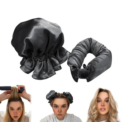 WaveBreeze™ - Hitzefreies Satin-Haarwickler Set (50% RABATT)