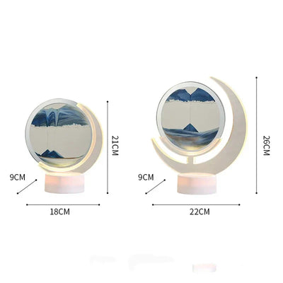 SandGlow™ - LED-Schnellsand-Nachtlicht (50% RABATT)