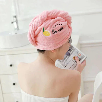 1+2 GRATIS | EasyDry™ | Premium Schnelltrocknendes Haarhandtuch