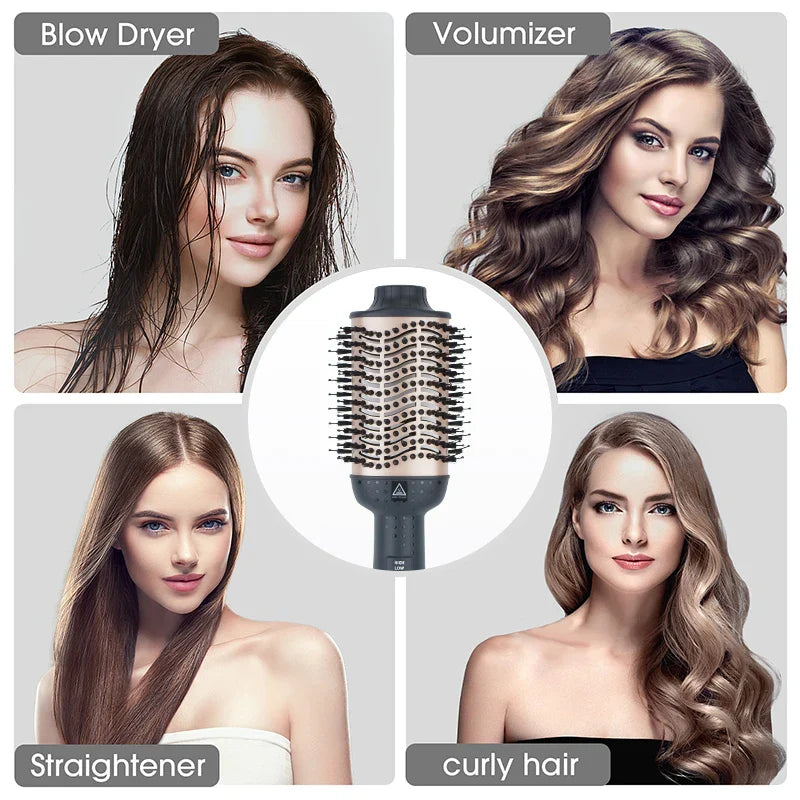 Airstra™ – Anti-Frizz Heißluft-Glättungsbürste
