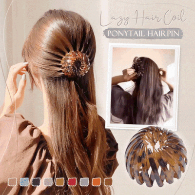 1+1 GRATIS | EasyPin™ | Faule Haarspule Pferdeschwanz Haarnadel