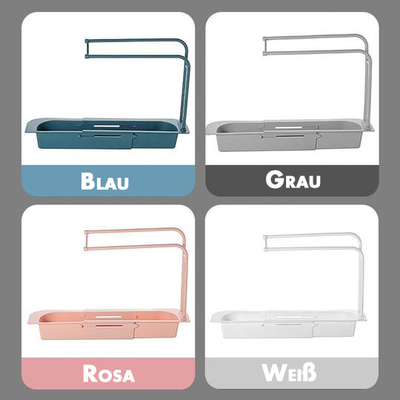 (50% Rabatt) Verstellbares Spülbecken-Lagerregal™