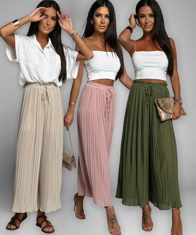 Plissee Hose Mira Rosa