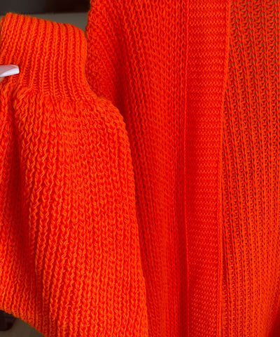 Cardigan Leilani Kurz Neonorange